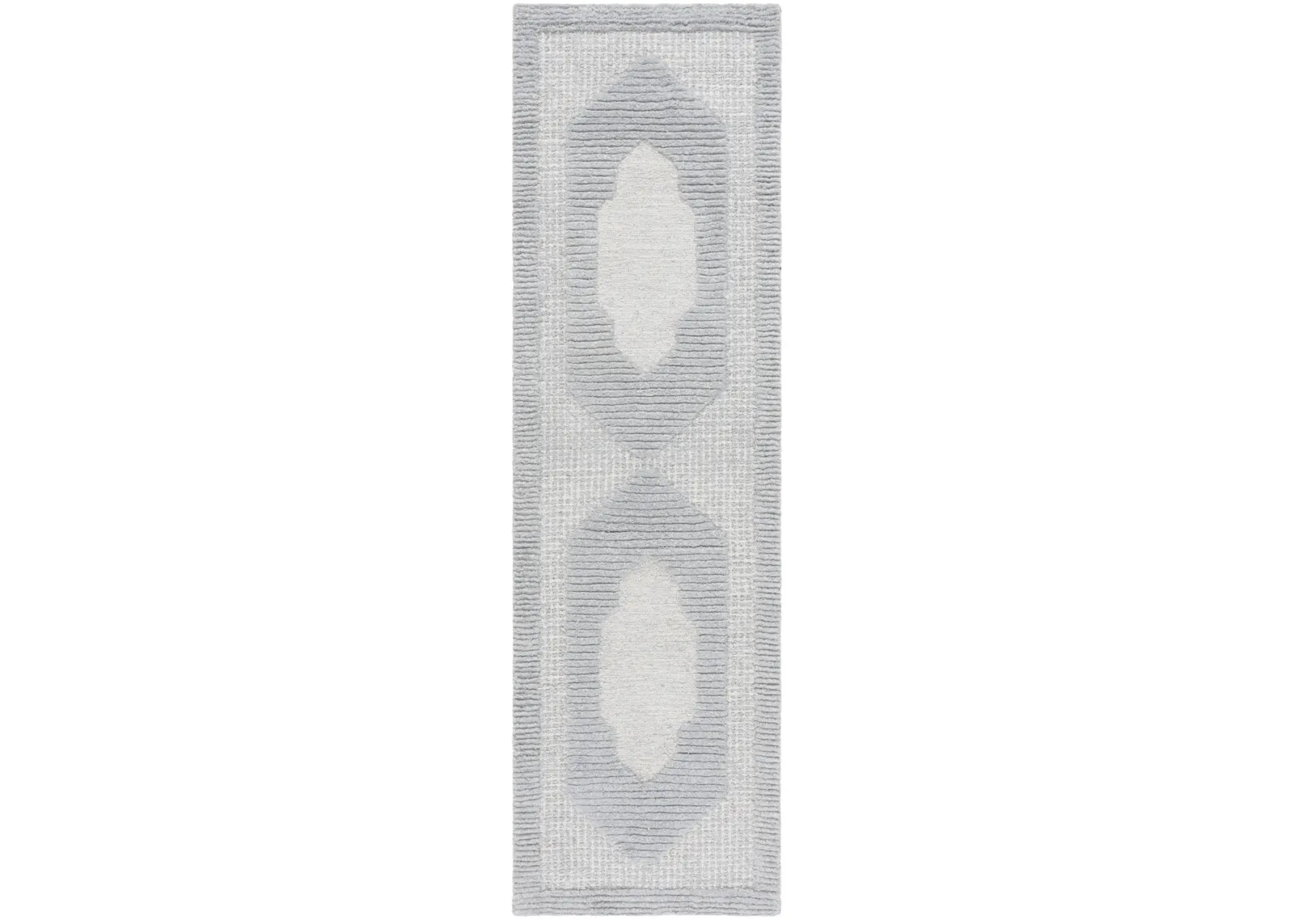 RENEWAL 807 GREY 2'-3' x 8' Runner Rug