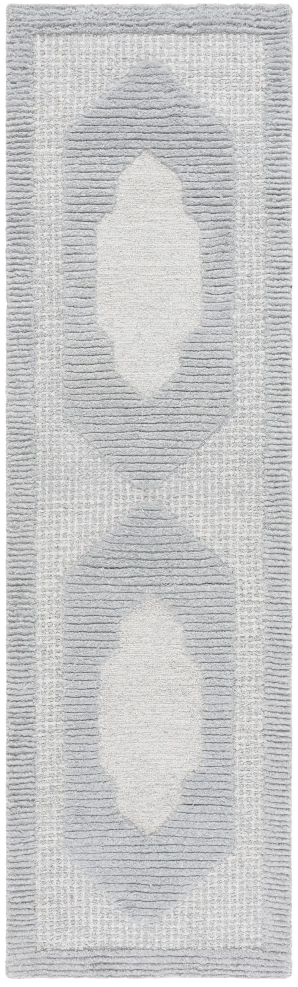 RENEWAL 807 GREY 2'-3' x 8' Runner Rug