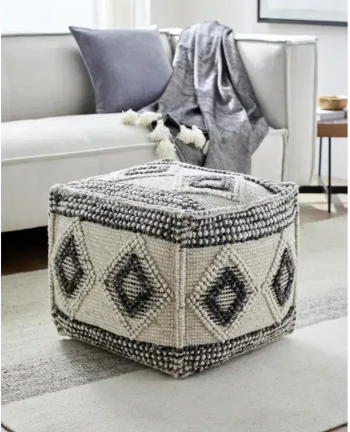 Hygge 18"H x 18"W x 18"D Pouf