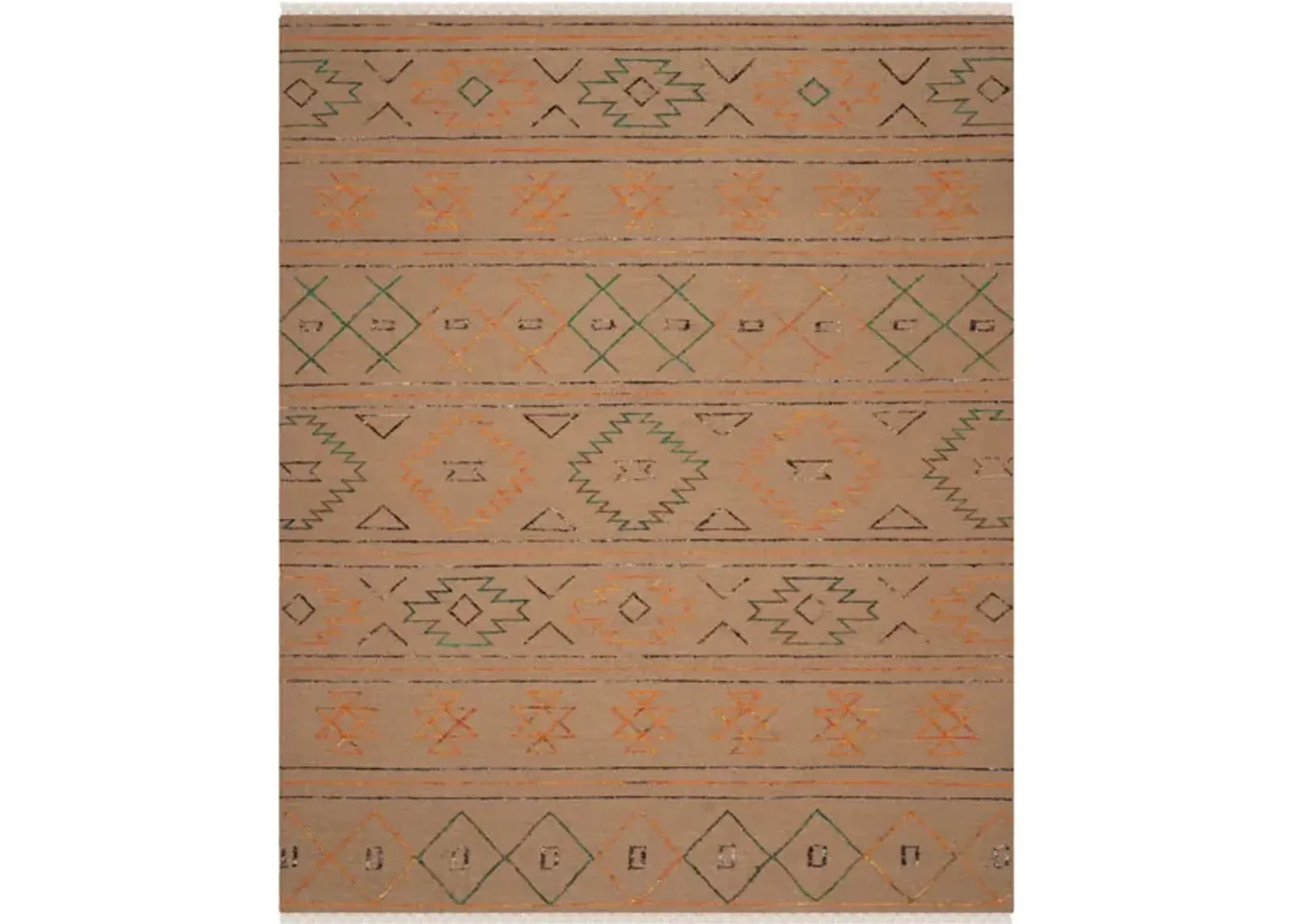 SAFARI 571 Multi 8' X 10' Large Rectangle Rug