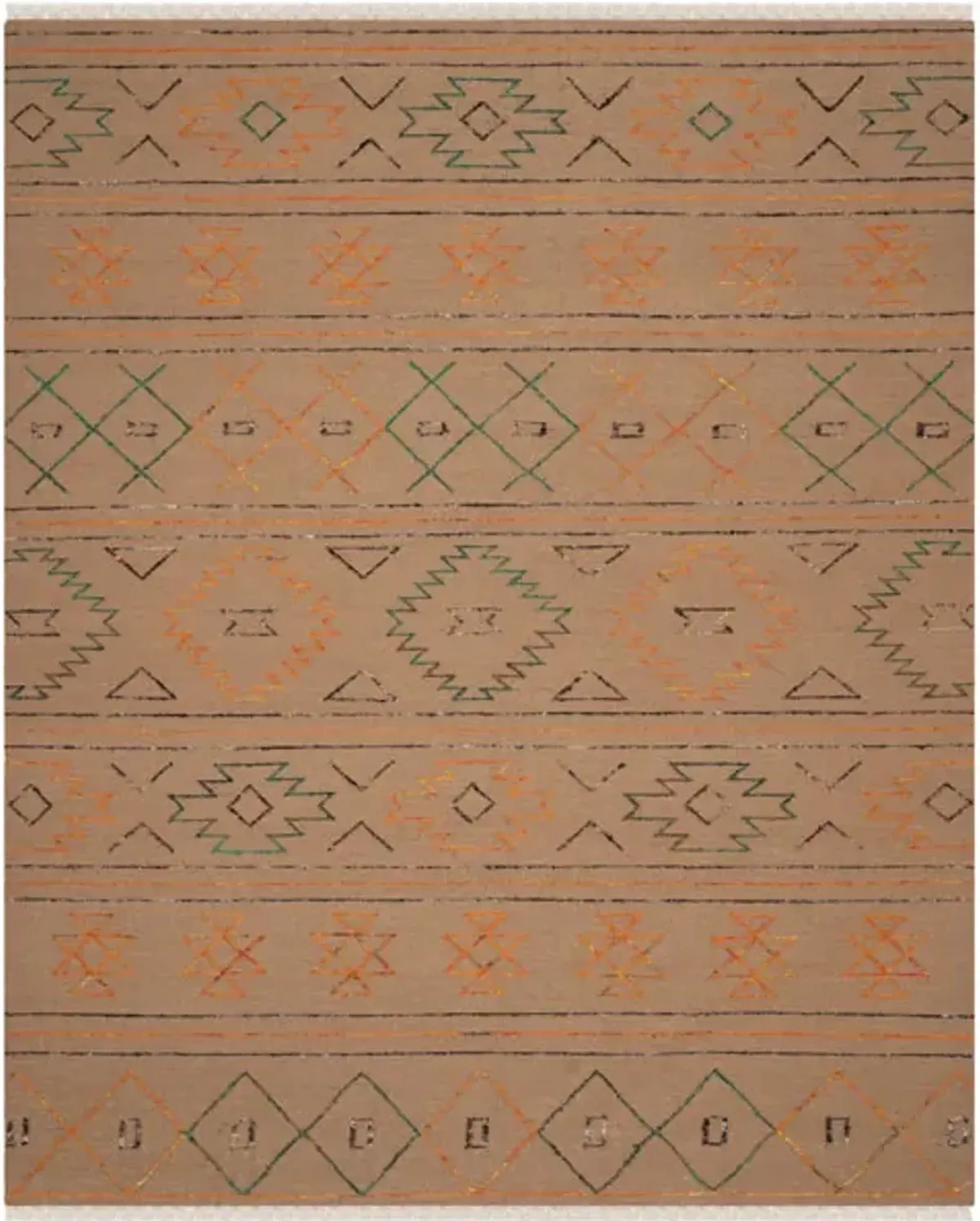 SAFARI 571 Multi 8' X 10' Large Rectangle Rug