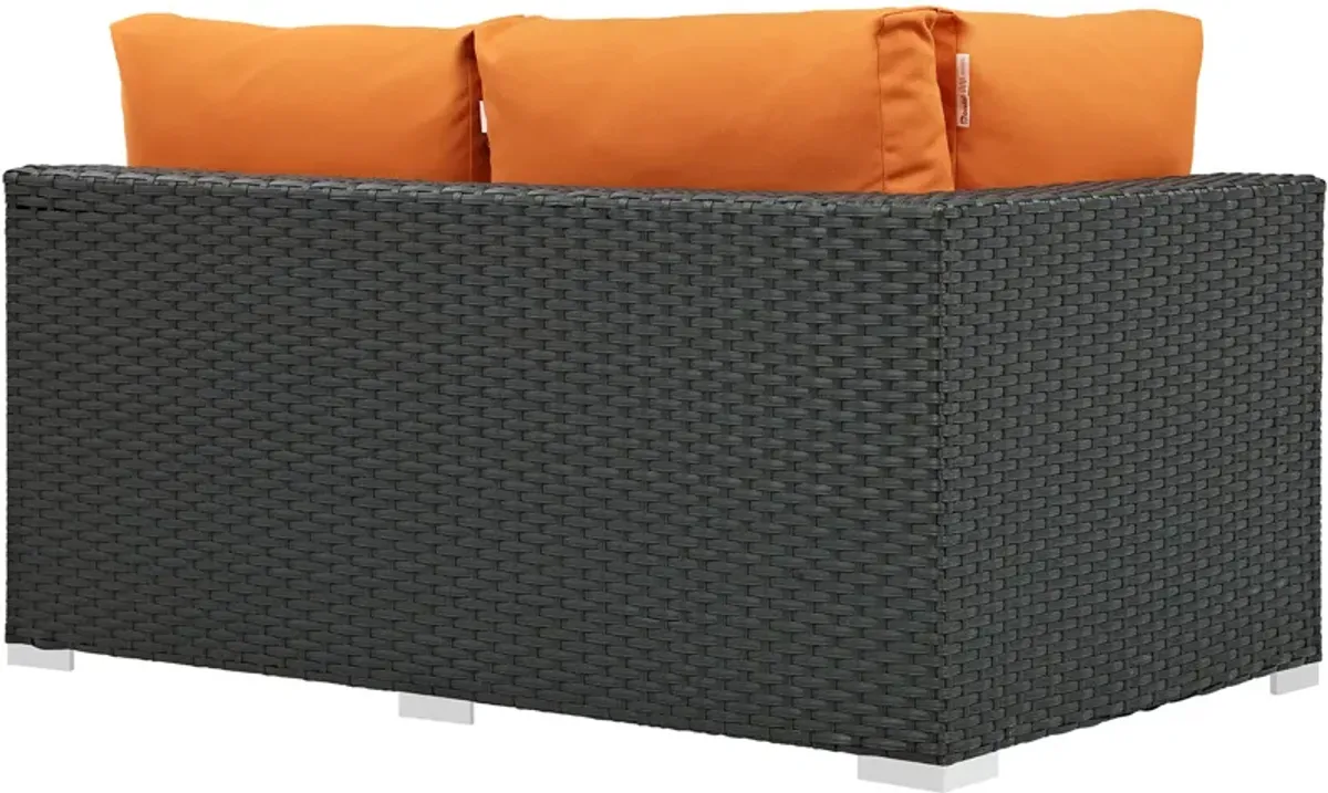 Sojourn Outdoor Patio Sunbrella® Left Arm Loveseat