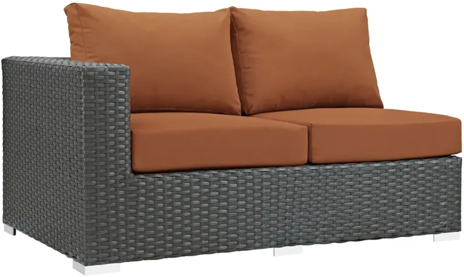 Sojourn Outdoor Patio Sunbrella® Left Arm Loveseat