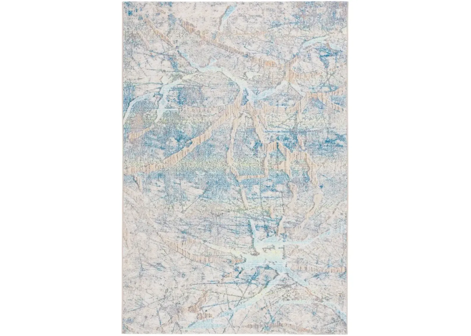 BARBADOS 548 Blue 5'-3' X 7'-6' Medium Rectangle Rug