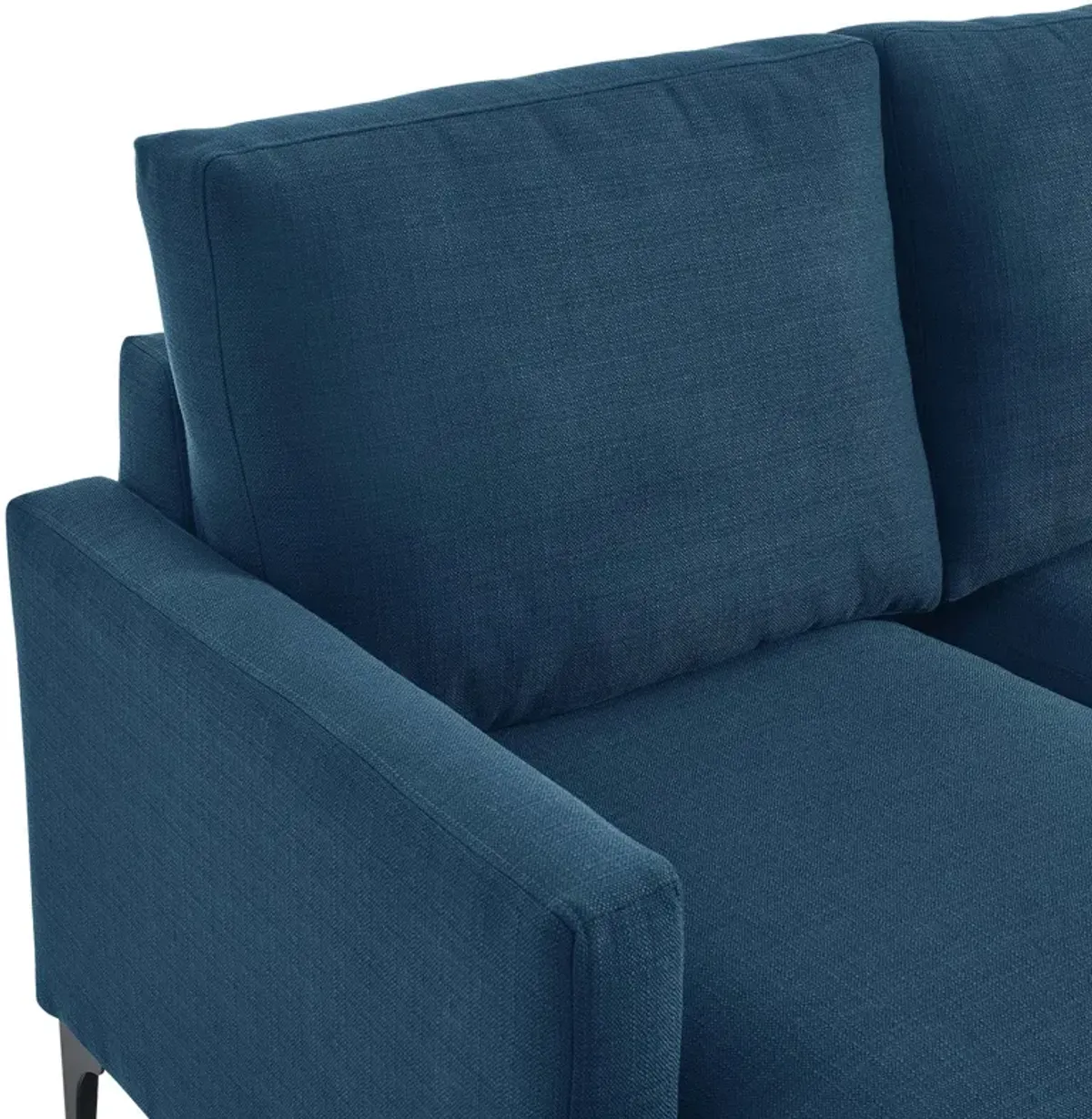 Evermore Upholstered Fabric Loveseat