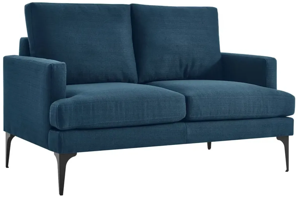 Evermore Upholstered Fabric Loveseat