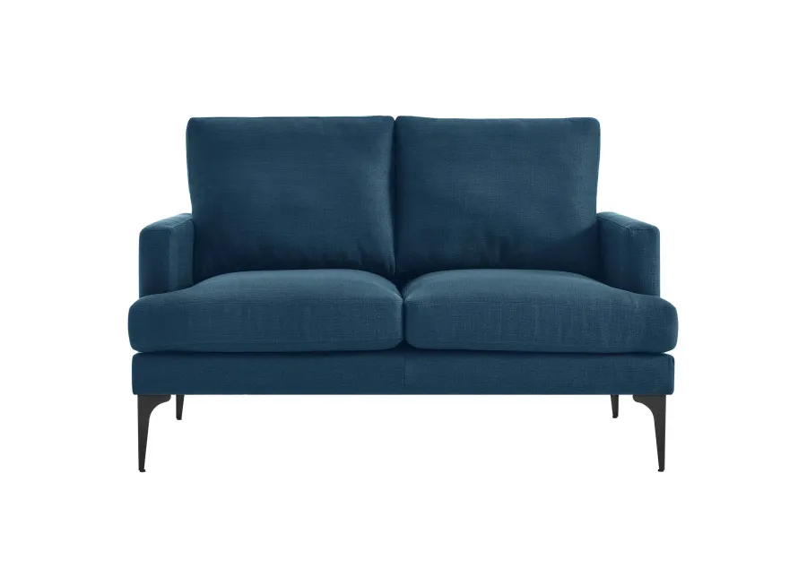 Evermore Upholstered Fabric Loveseat