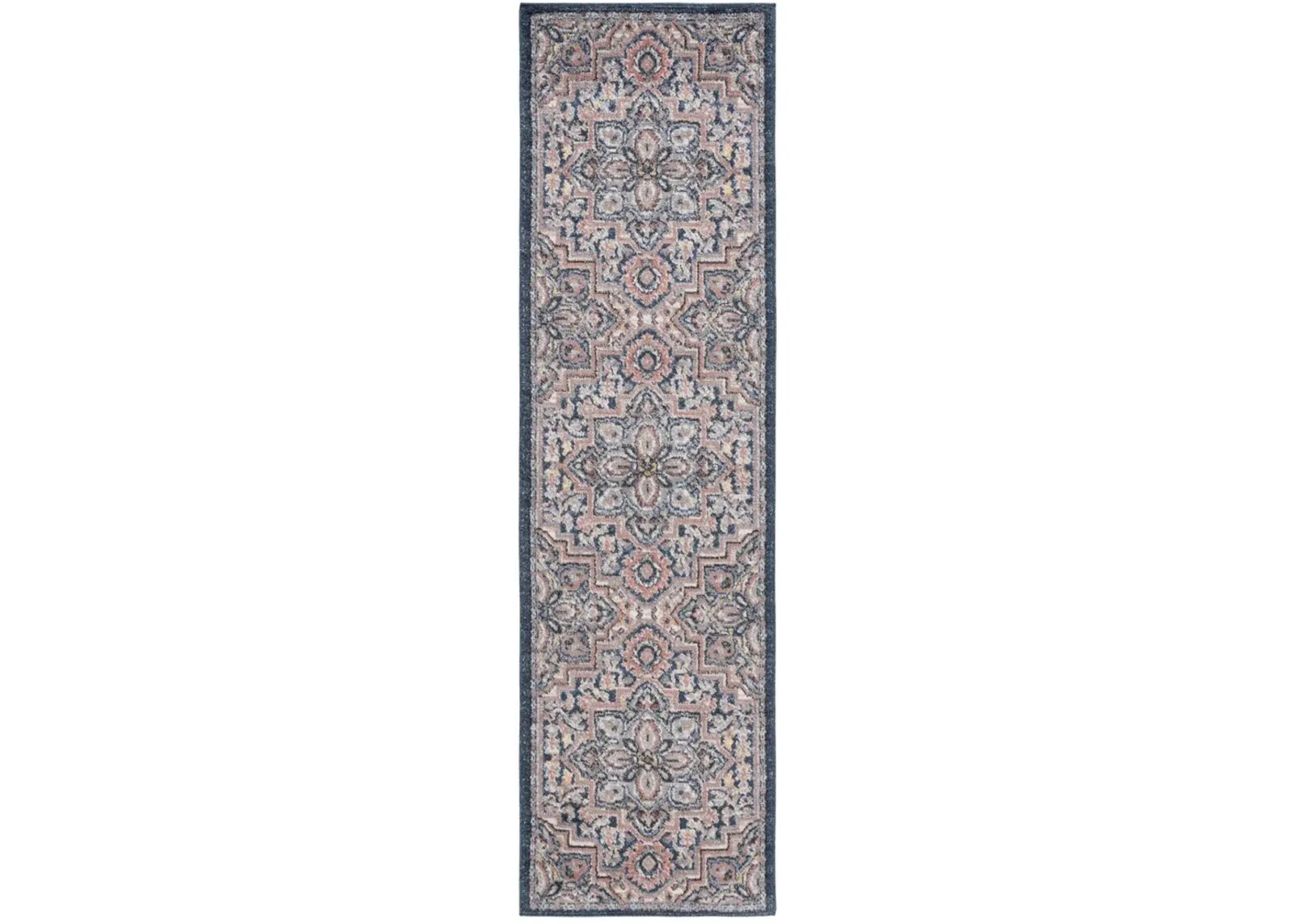 ASTORIA 400 Blue 2'-2' X 8' Runner Rug