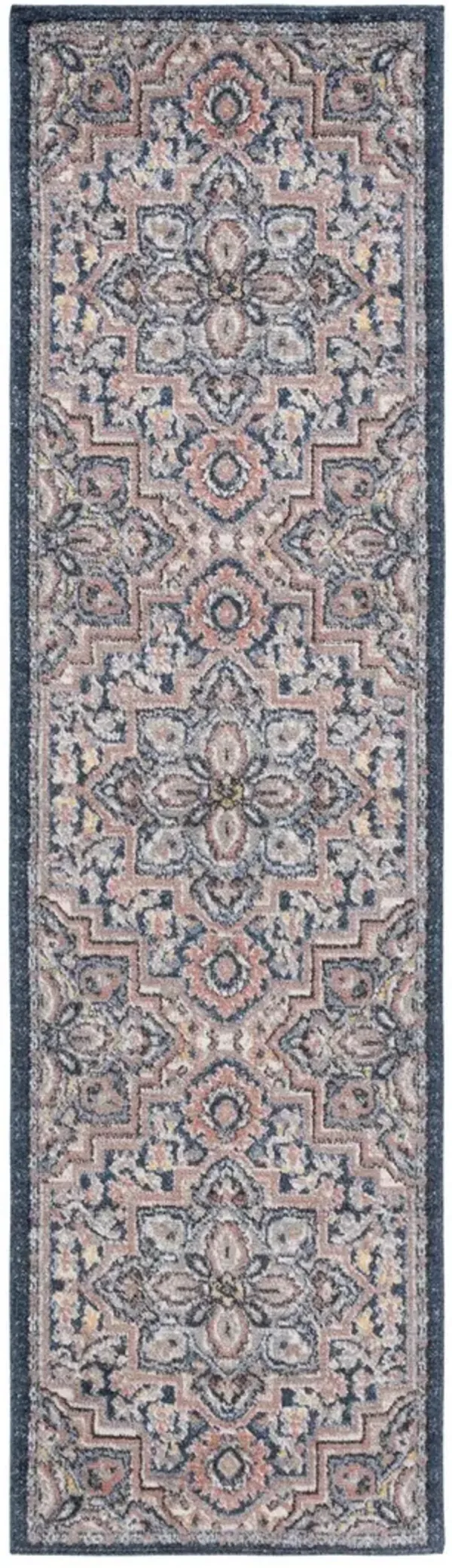 ASTORIA 400 Blue 2'-2' X 8' Runner Rug