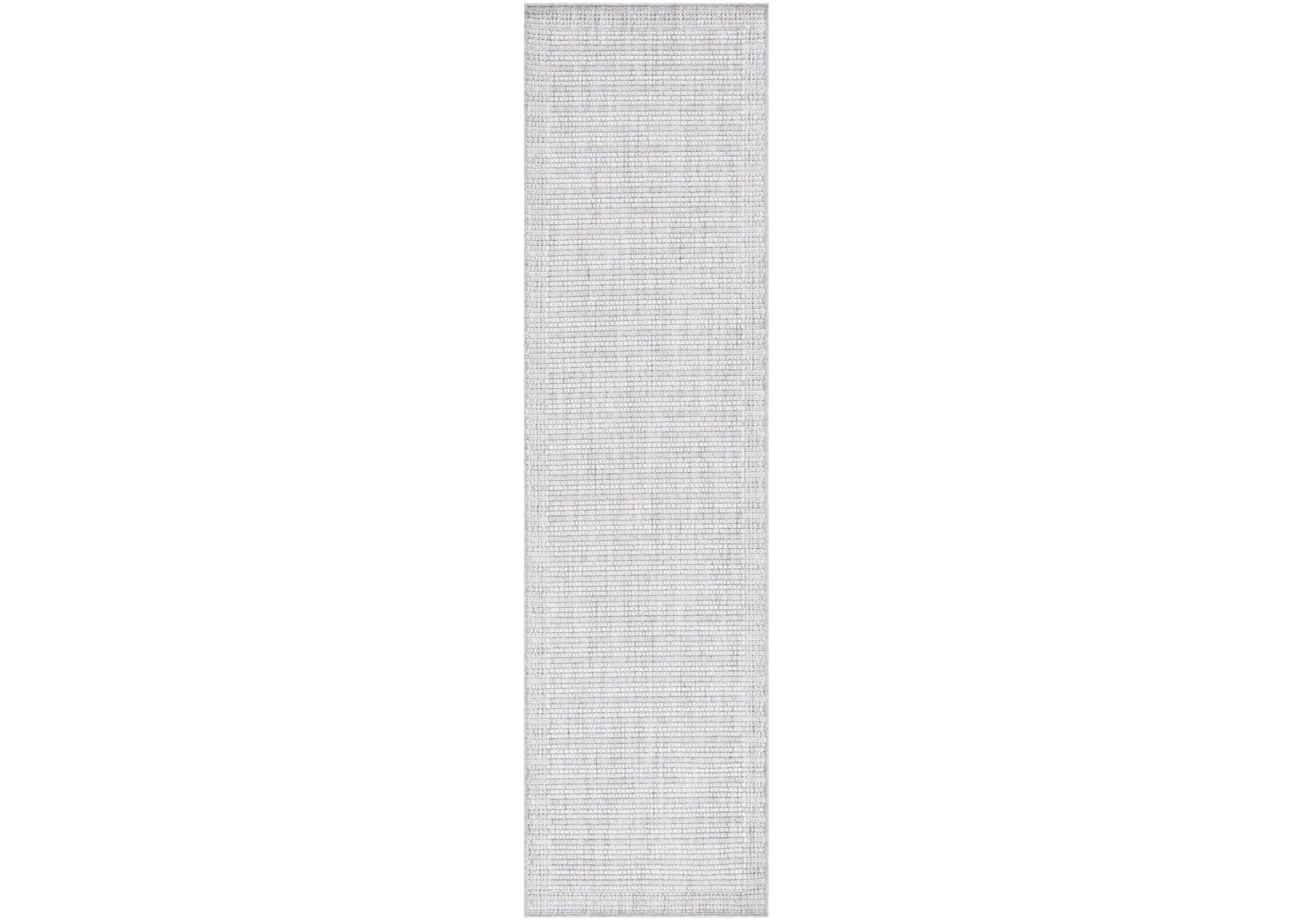 MSR1918 SERENITY GREY  2'-2' x 8' Runner Rug