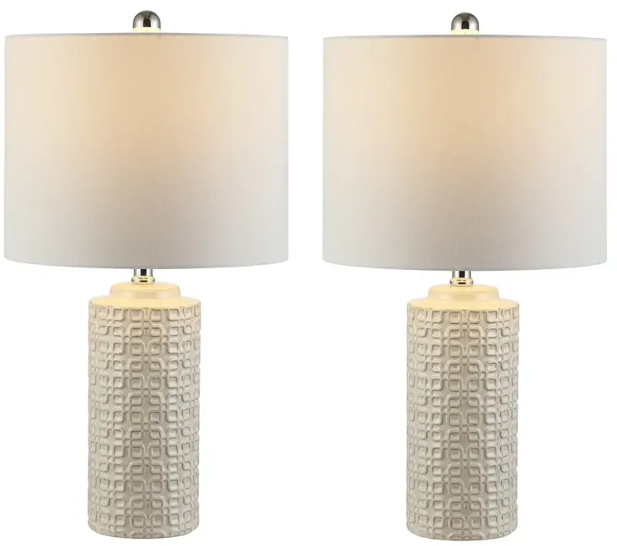 ARTEF CERAMIC TABLE LAMP  - Set of 2