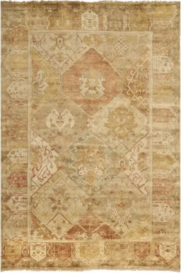 OSH561 Brown 8' X 10' Large Rectangle Rug