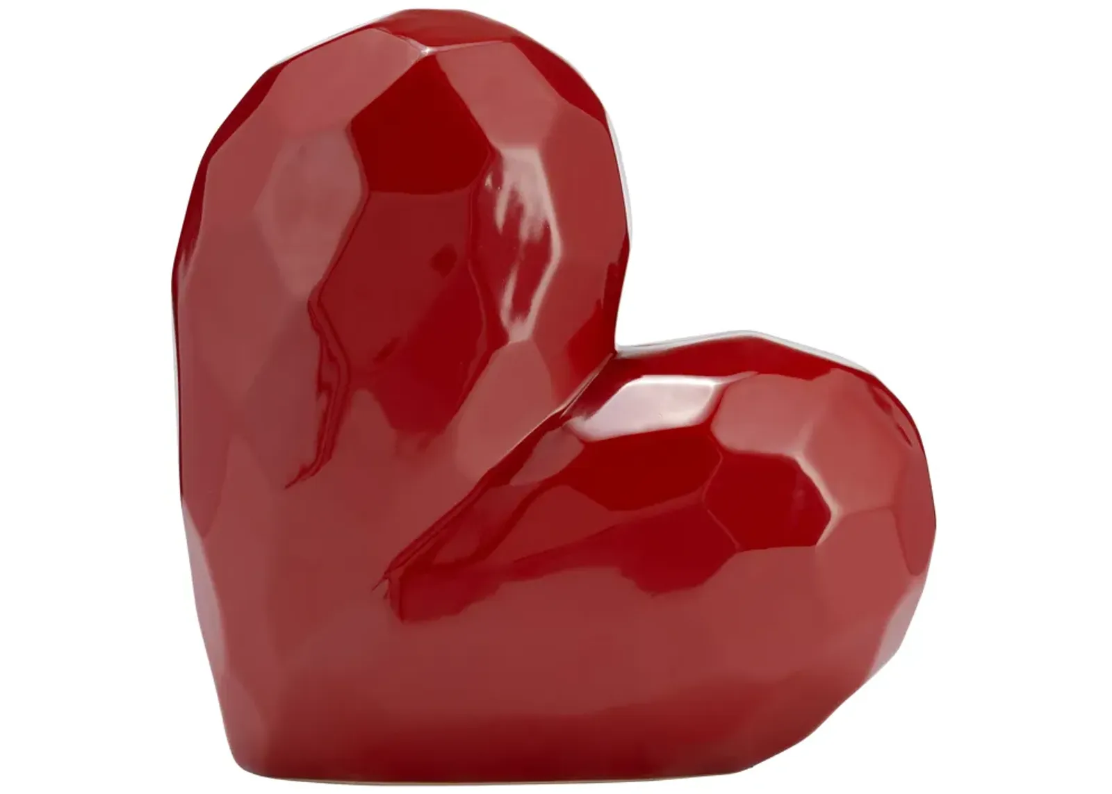 Red Heart Table Decor