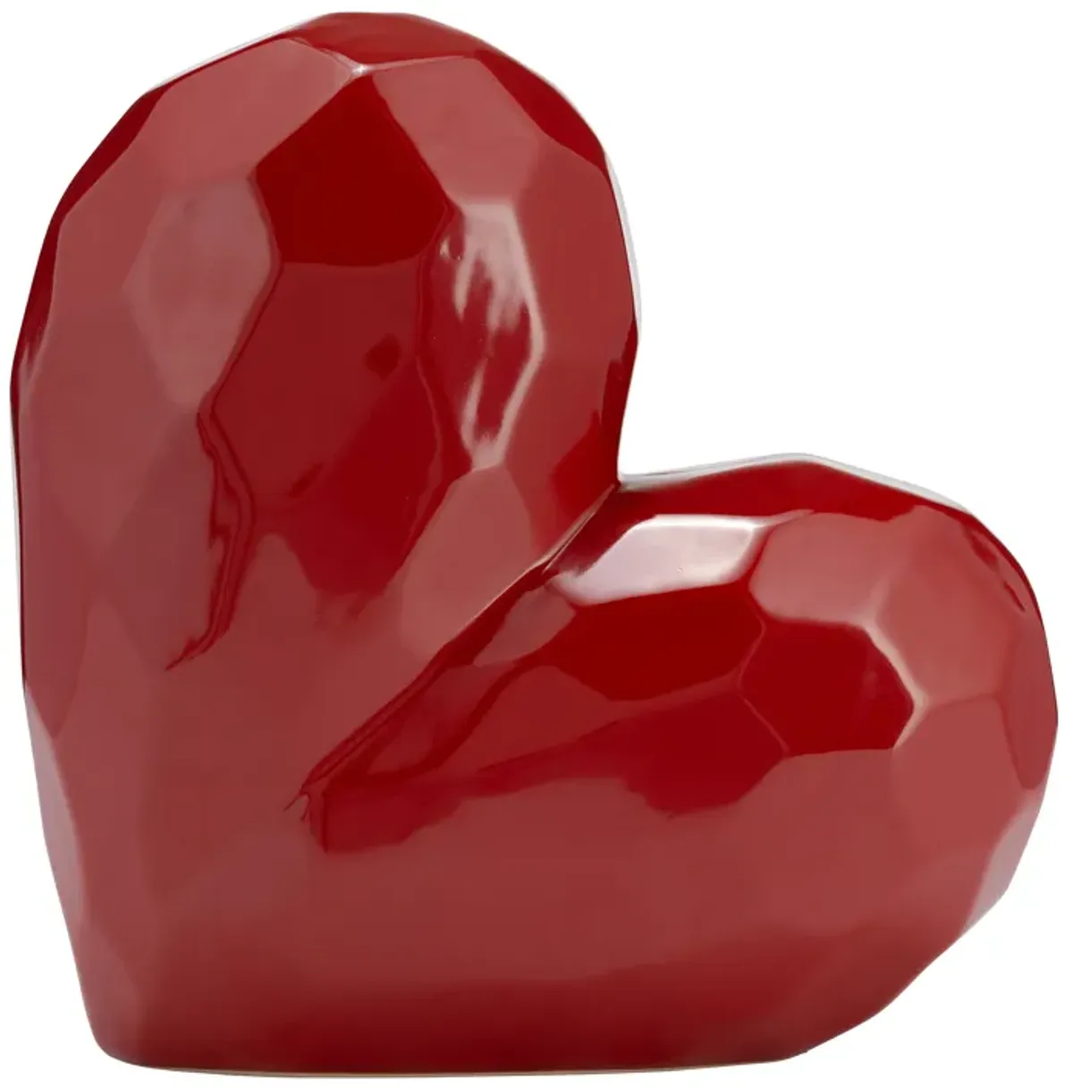 Red Heart Table Decor