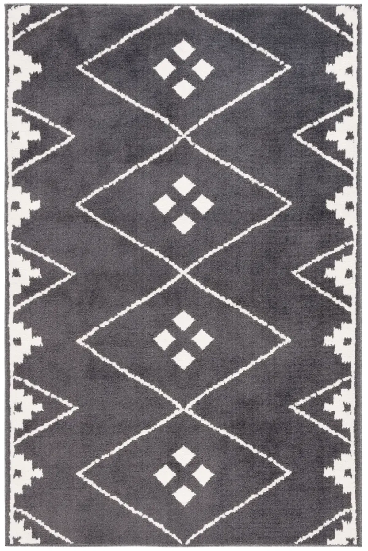 PYRAMID 213 CHARCOAL  5'-3' x 7'-8' Medium Rectangle Rug