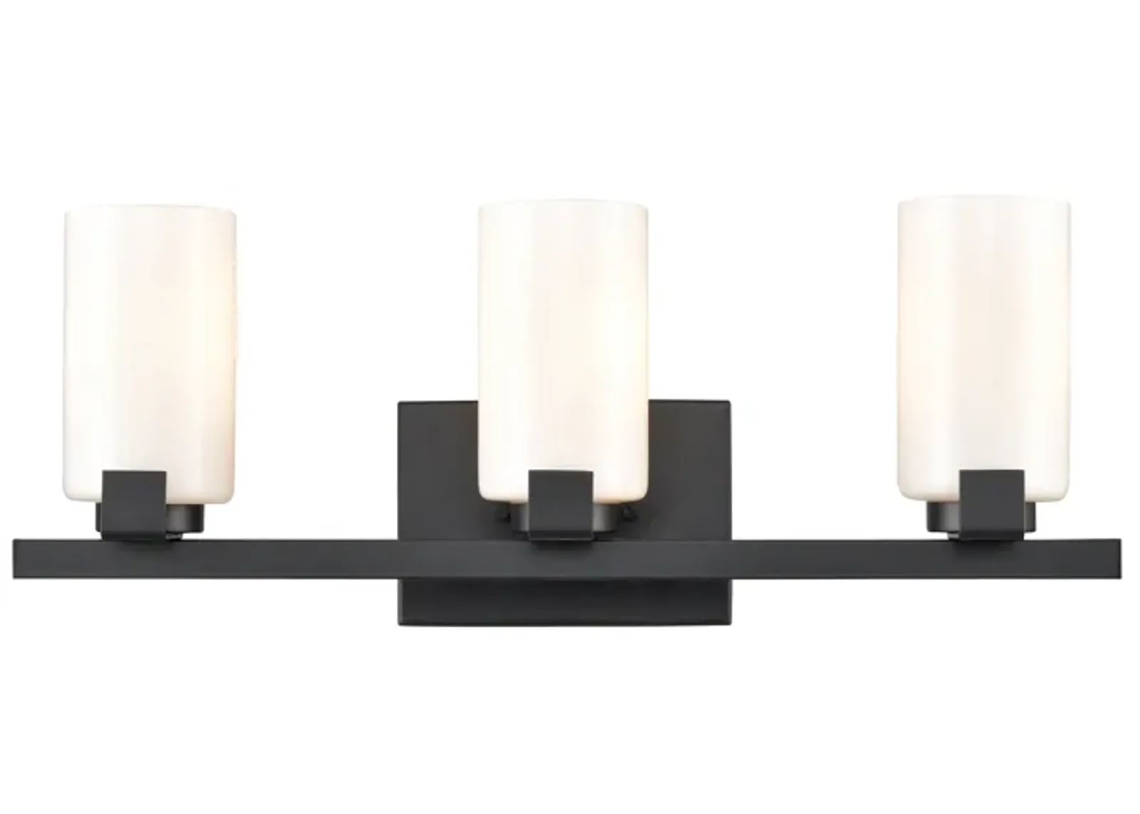 Dressler 22'' Wide 3-Light Vanity Light - Matte Black