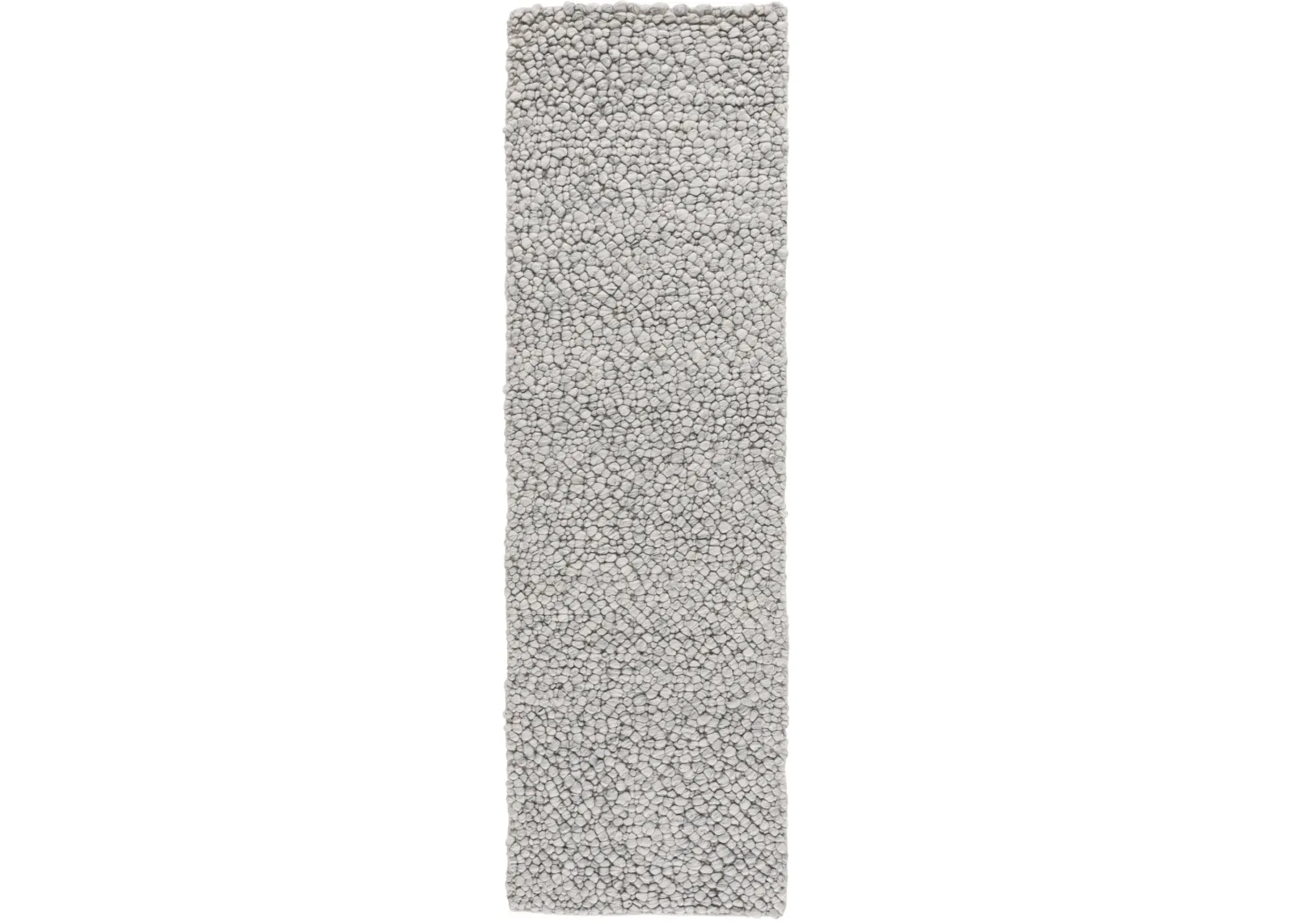 NATURA 258 LIGHT GREY 2'-3' x 8' Runner Rug