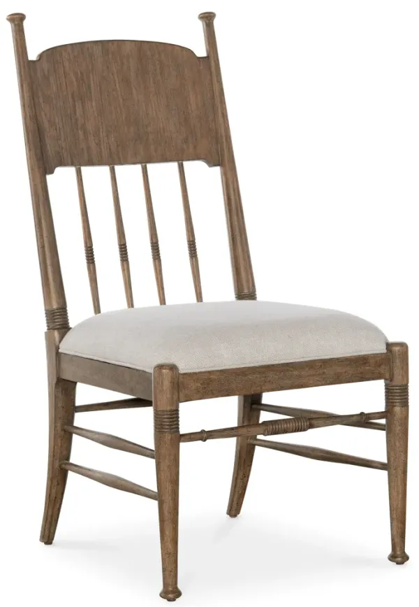 Americana Upholstered Seat Side Chair