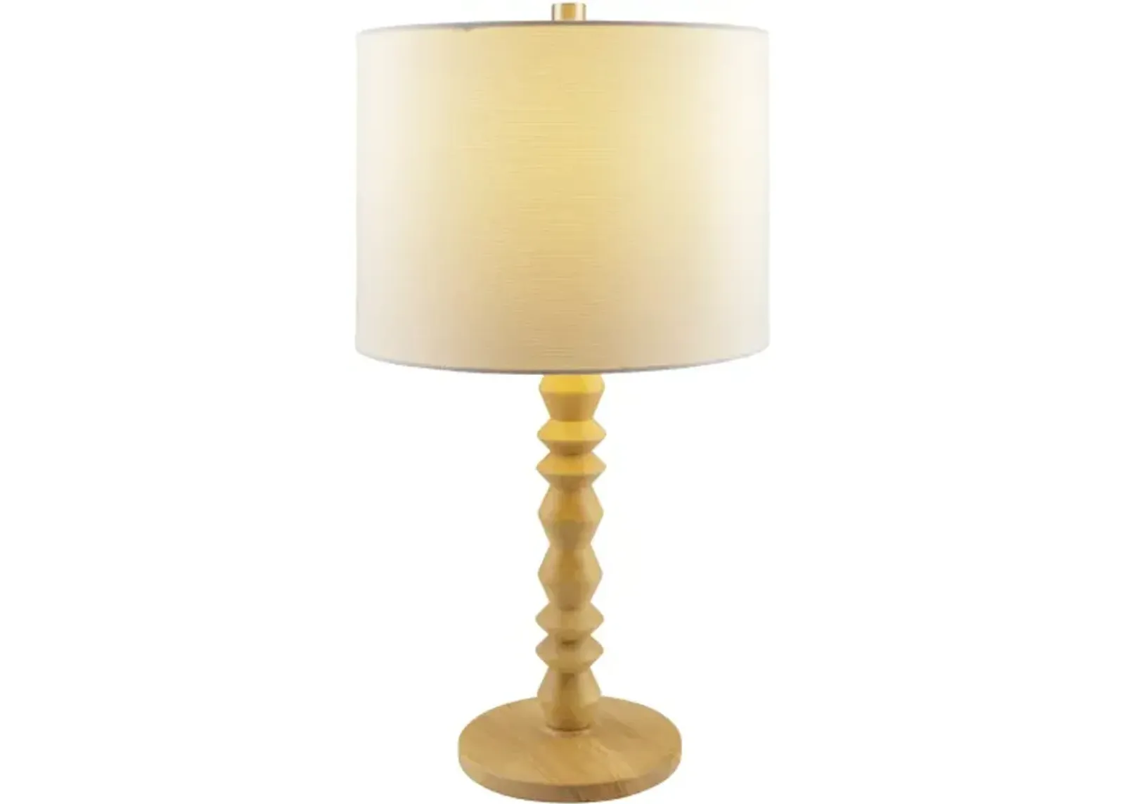 Padauk PDK-001 23"H x 12"W x 12"D Accent Table Lamp