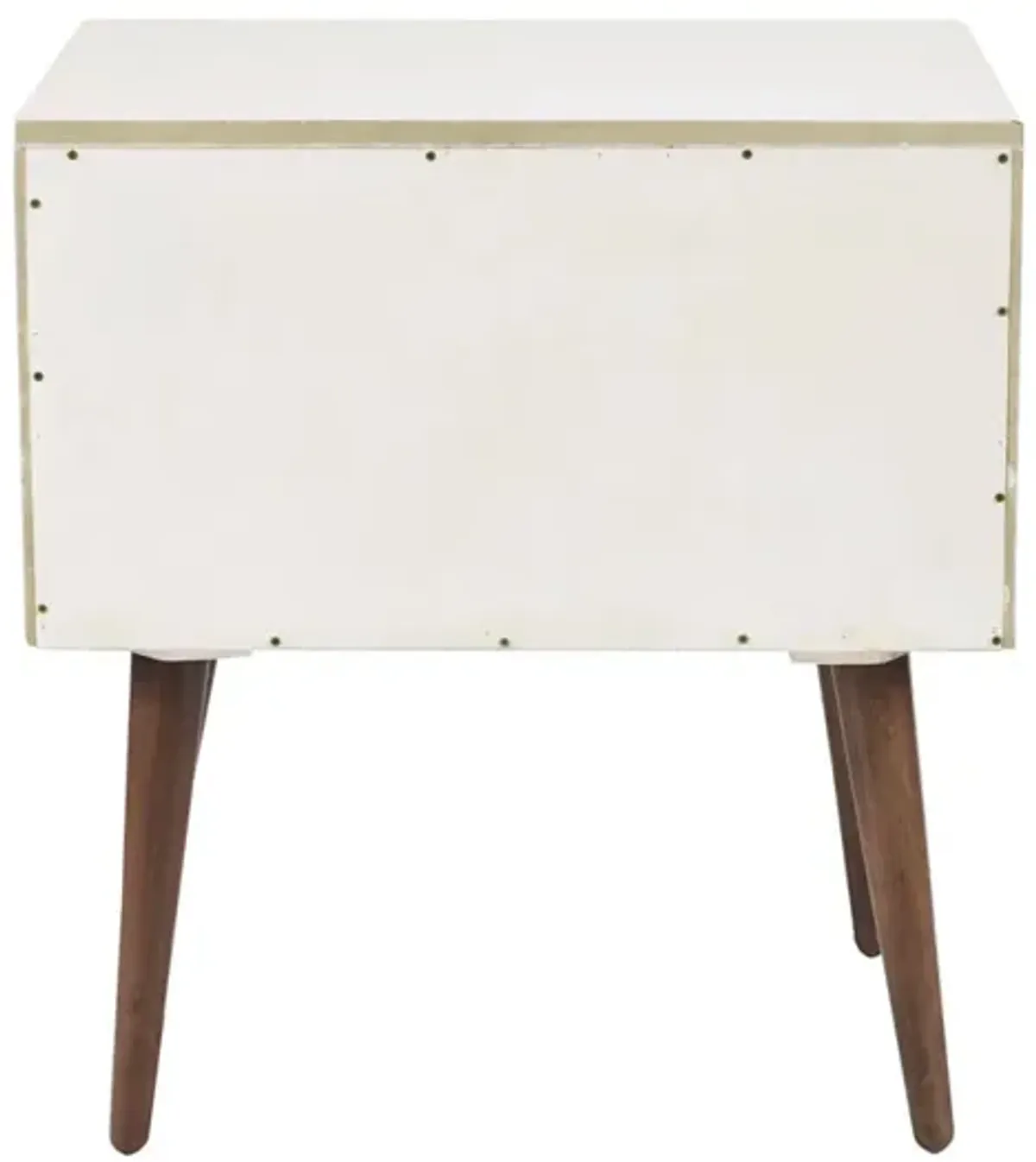 INK+IVY Jeremy Off-White/Navy Storage Nightstand