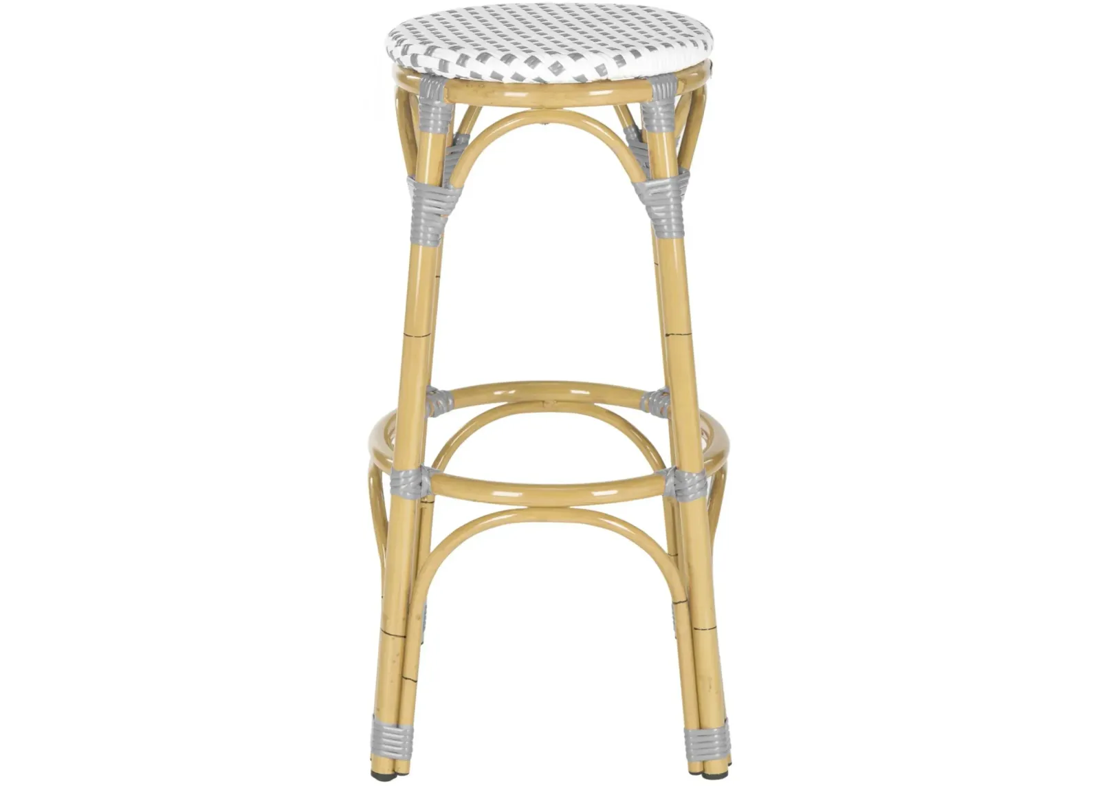 KIPNUK STOOL GREY/WHITE (INDOOR/OUTDOOR)