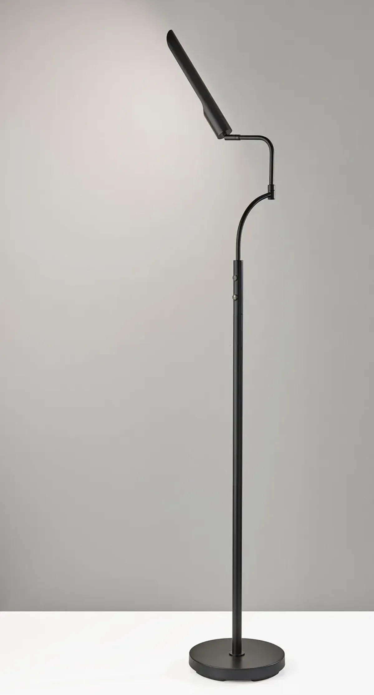 Zane LED Floor Lamp w. Smart Switch- Black