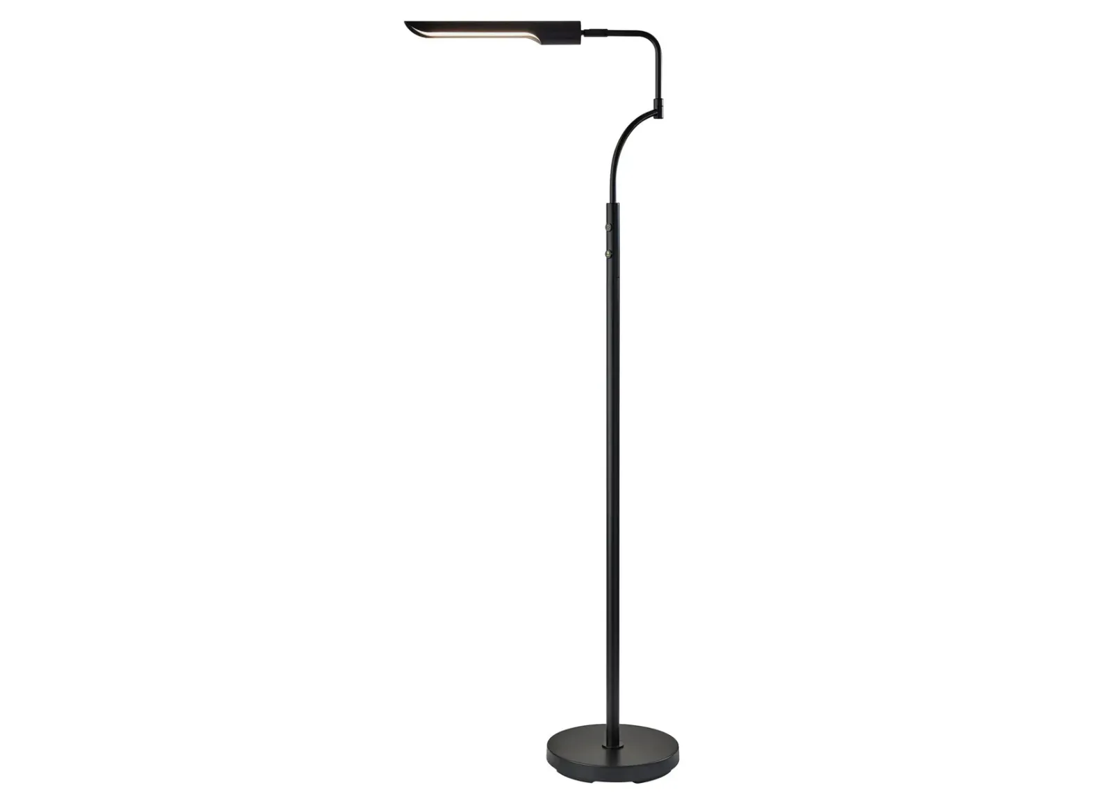 Zane LED Floor Lamp w. Smart Switch- Black