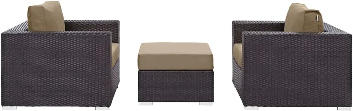 Convene 3 Piece Outdoor Patio Sofa Set