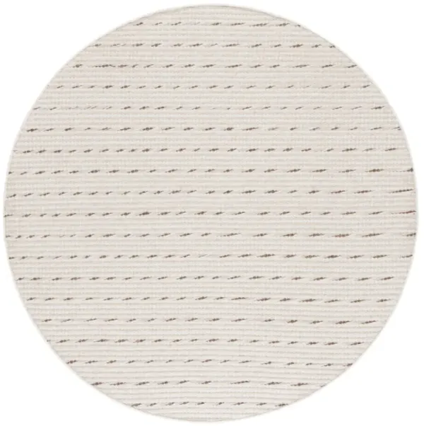 VERMONT 904 IVORY  6' x 6' Round Round Rug