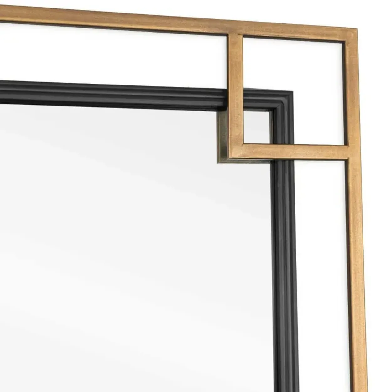 Mavis 22" Square Metal Wall Mirror