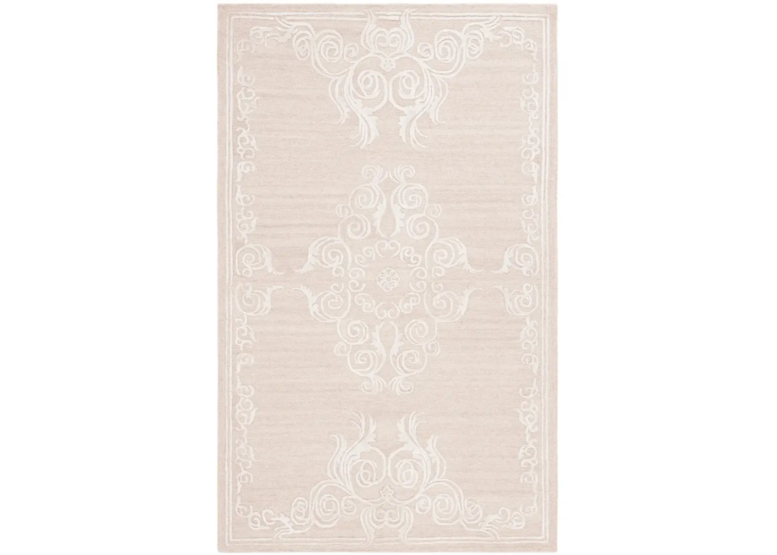 GLAMOUR 604 LIGHT BROWN  6' x 9' Medium Rectangle Rug