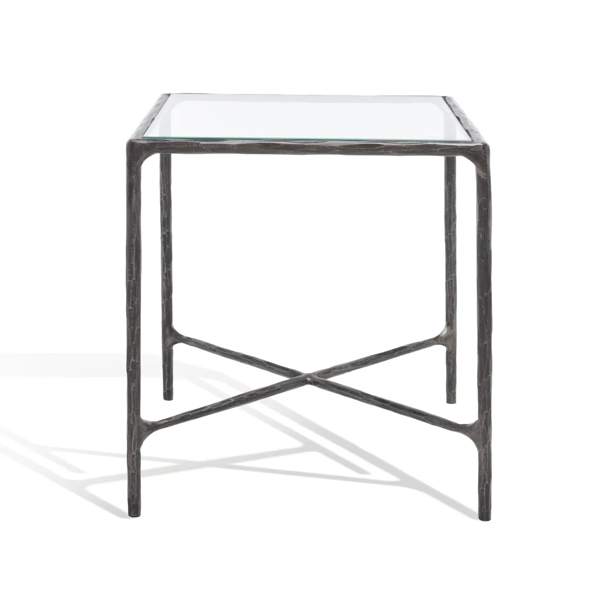 Jessa Metal Square End Table