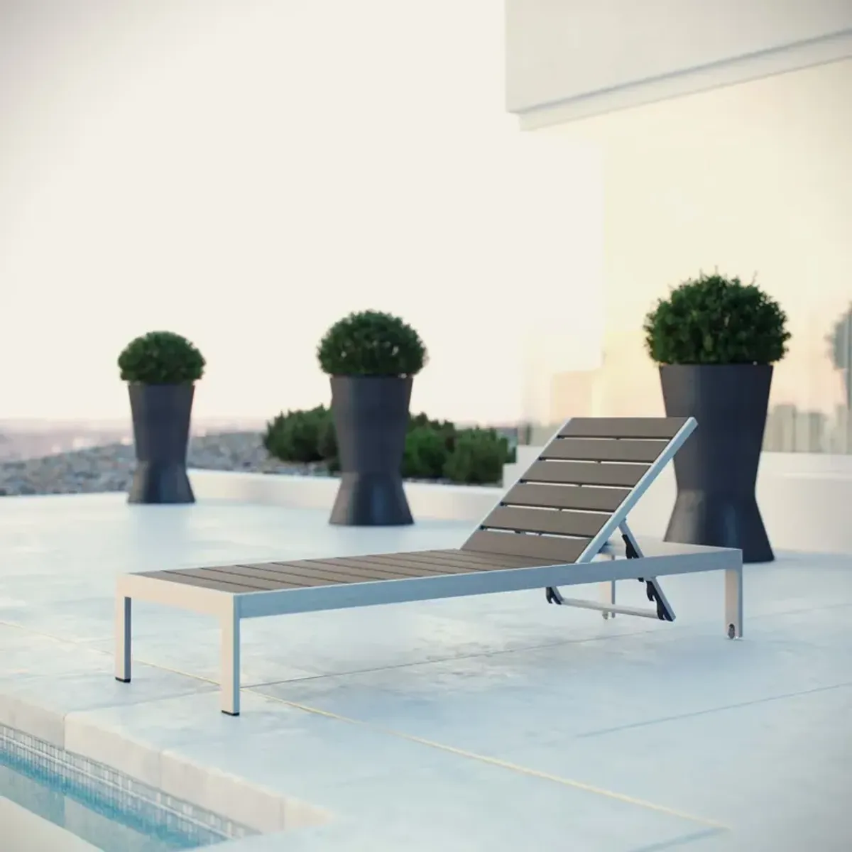 Shore Outdoor Patio Chaise