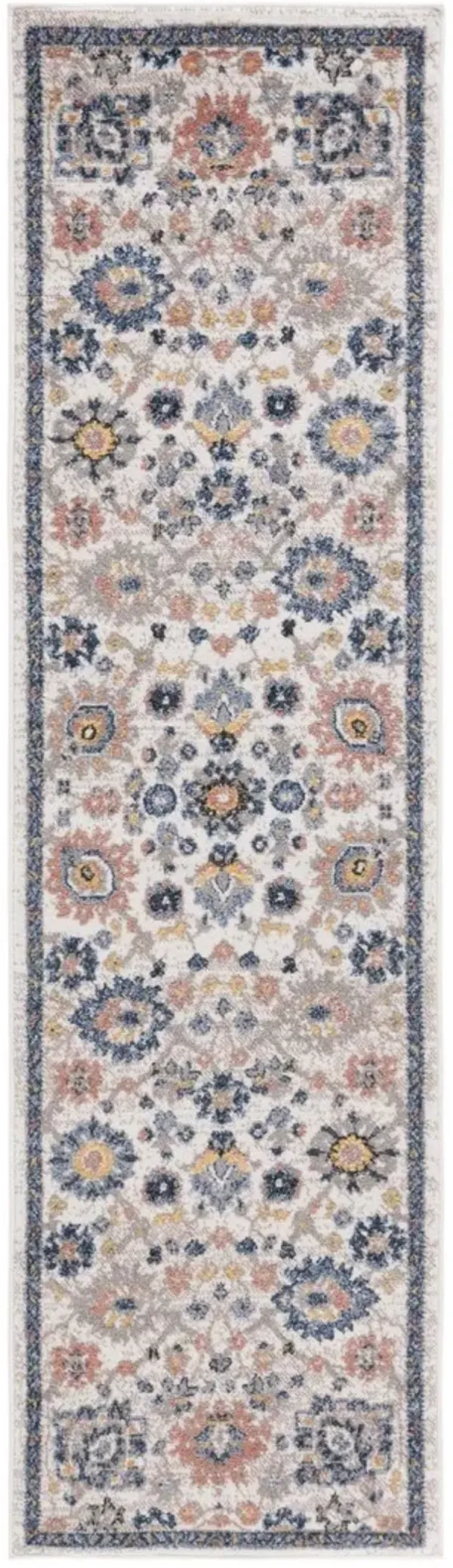 ASTORIA 410 Blue 2'-2' X 8' Runner Rug