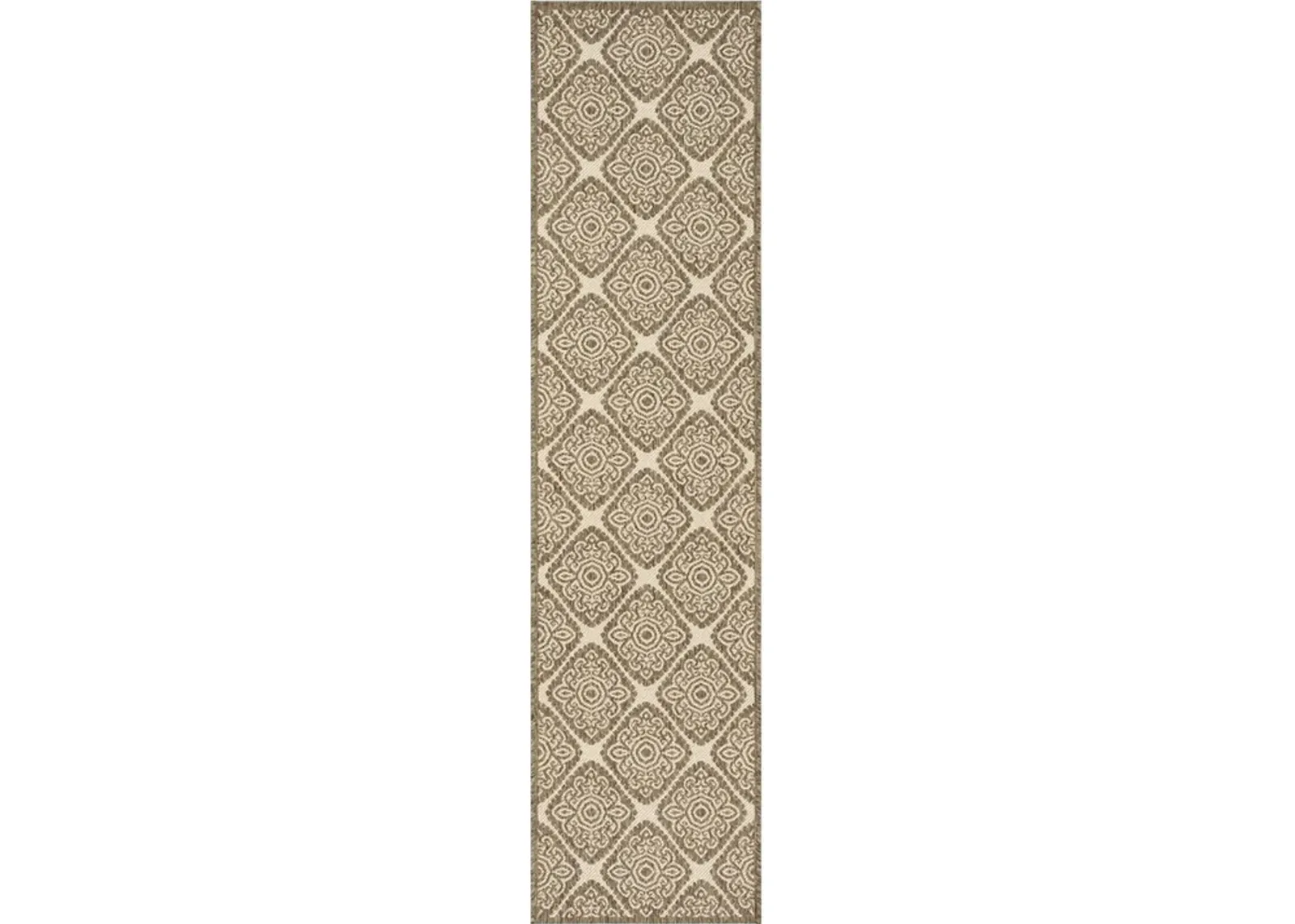 BEACH HOUSE Collection BHS132C-28 Cream / Beige 2'-2" X 8'