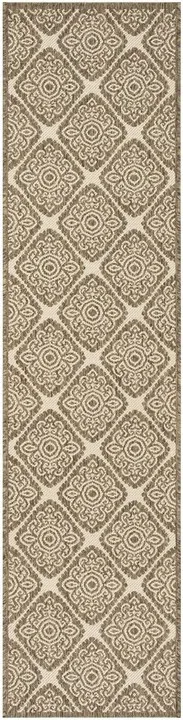 BEACH HOUSE Collection BHS132C-28 Cream / Beige 2'-2" X 8'