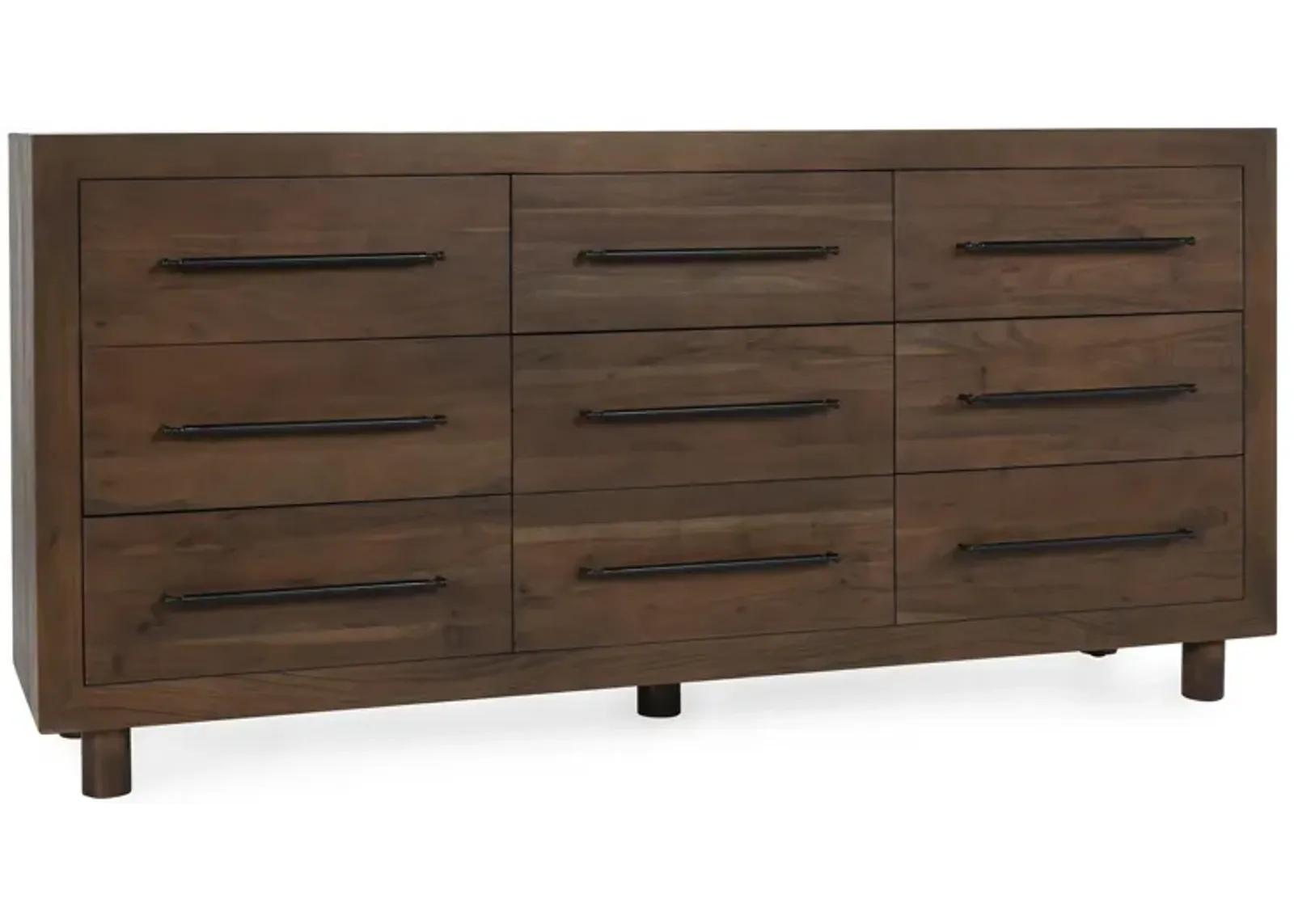 Jaxon Wood 9Dwr Dresser Cocoa Brown