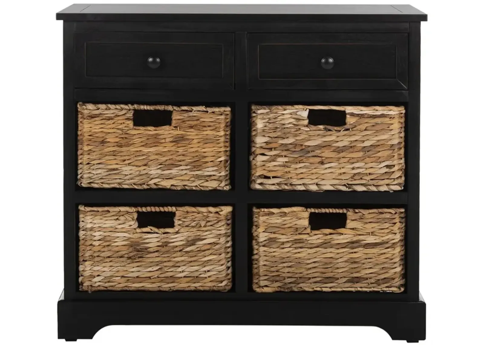 HERMAN STORAGE UNIT W/ WICKER BASKETS 