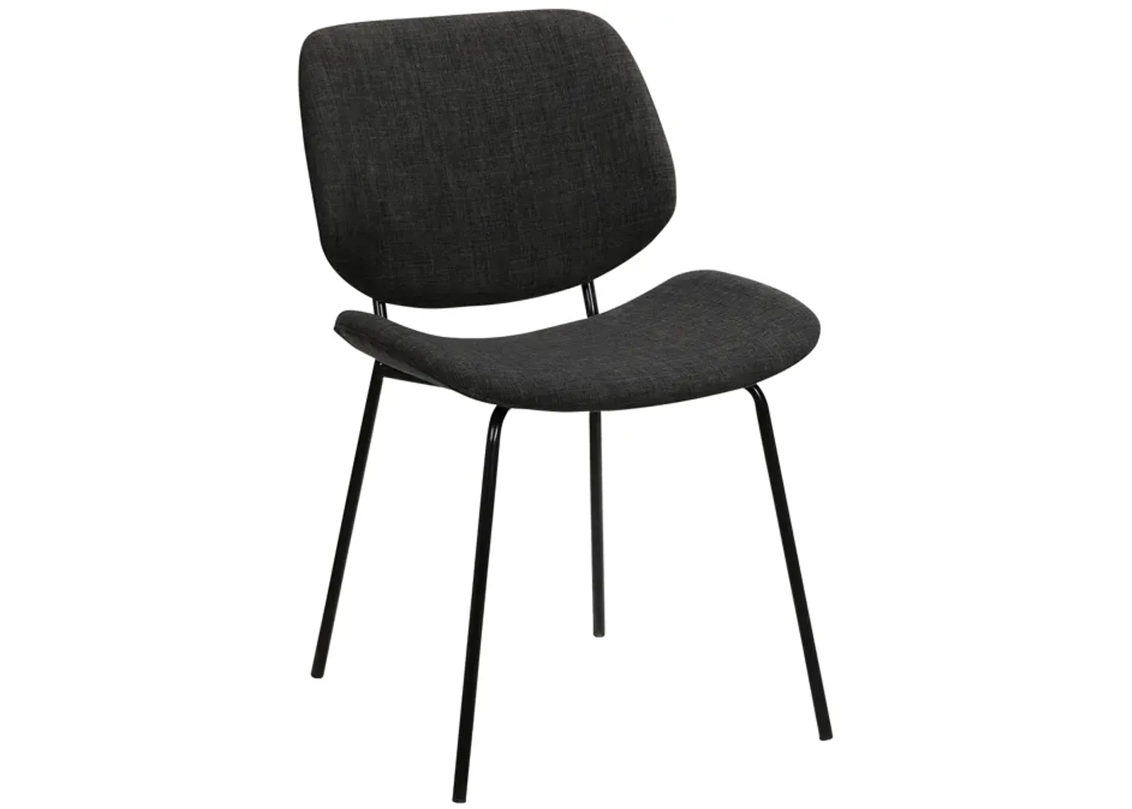 Quest Charcoal Modern Dining Accent Chair