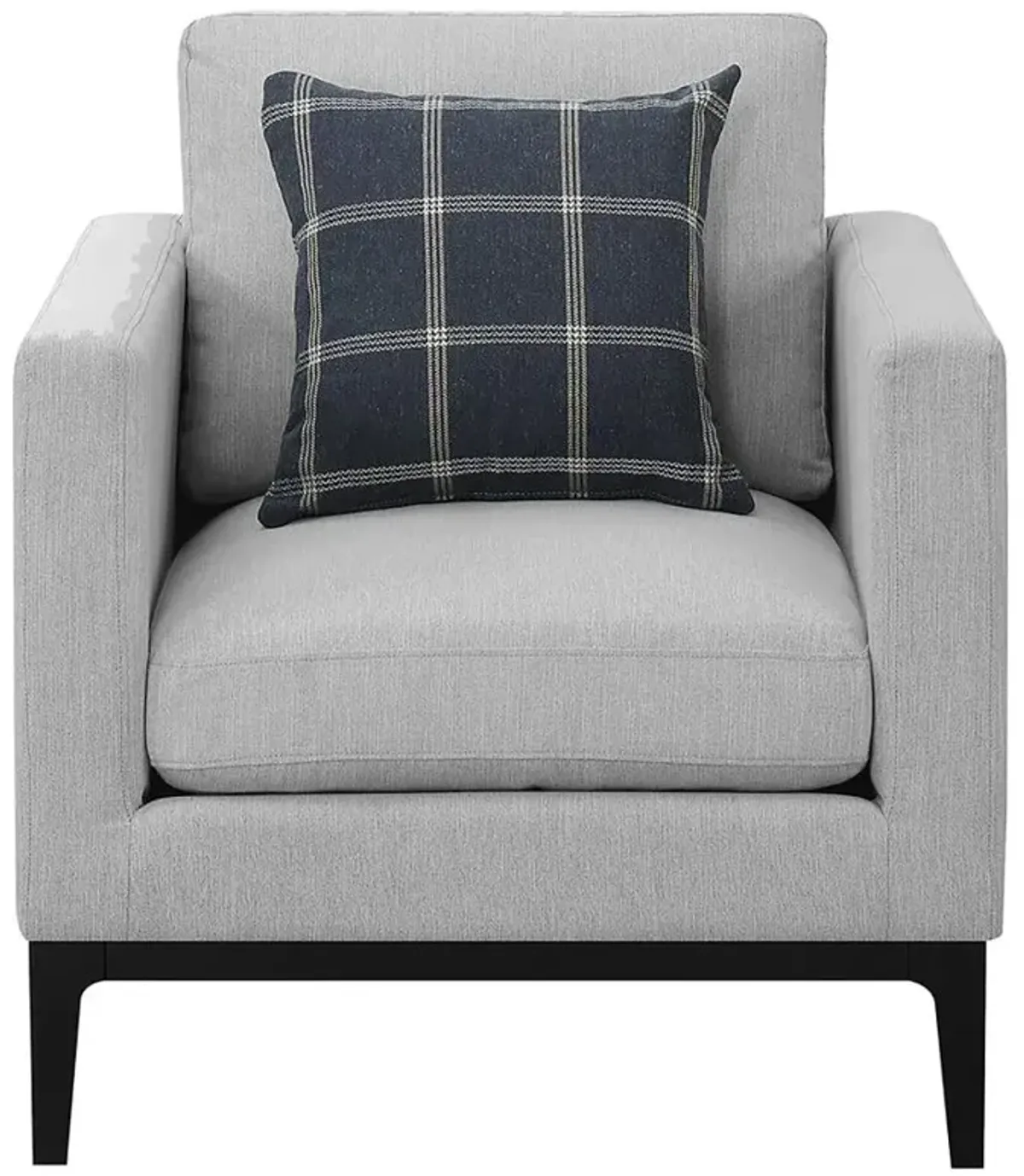 Brandy Cushioned Back Arm Chair