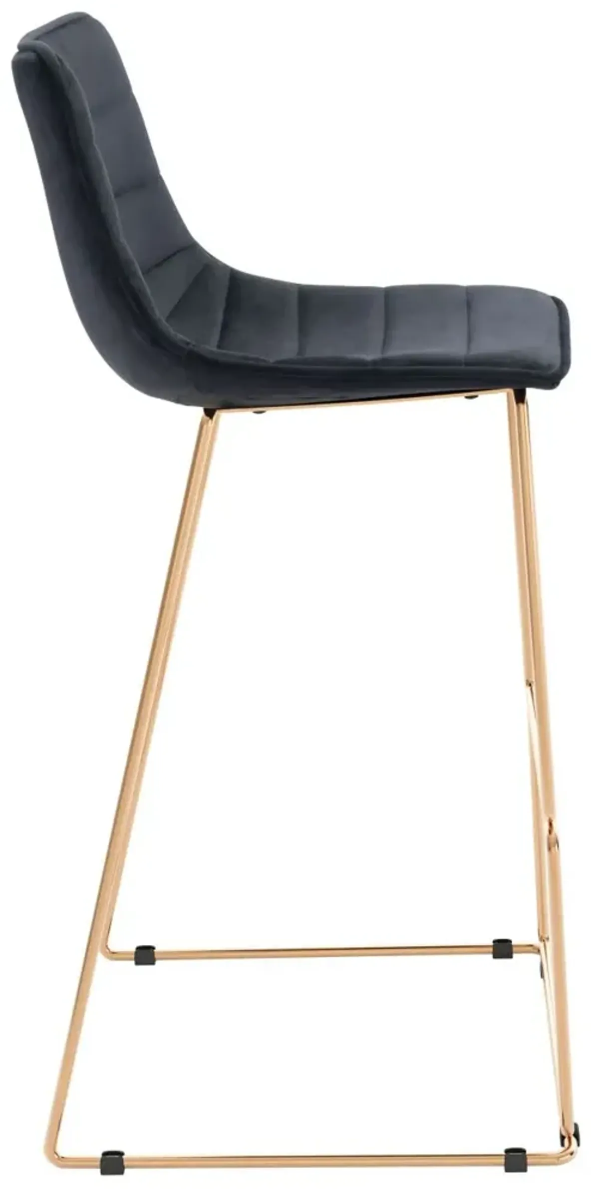 Adele Barstool (Set of 2) Black & Gold