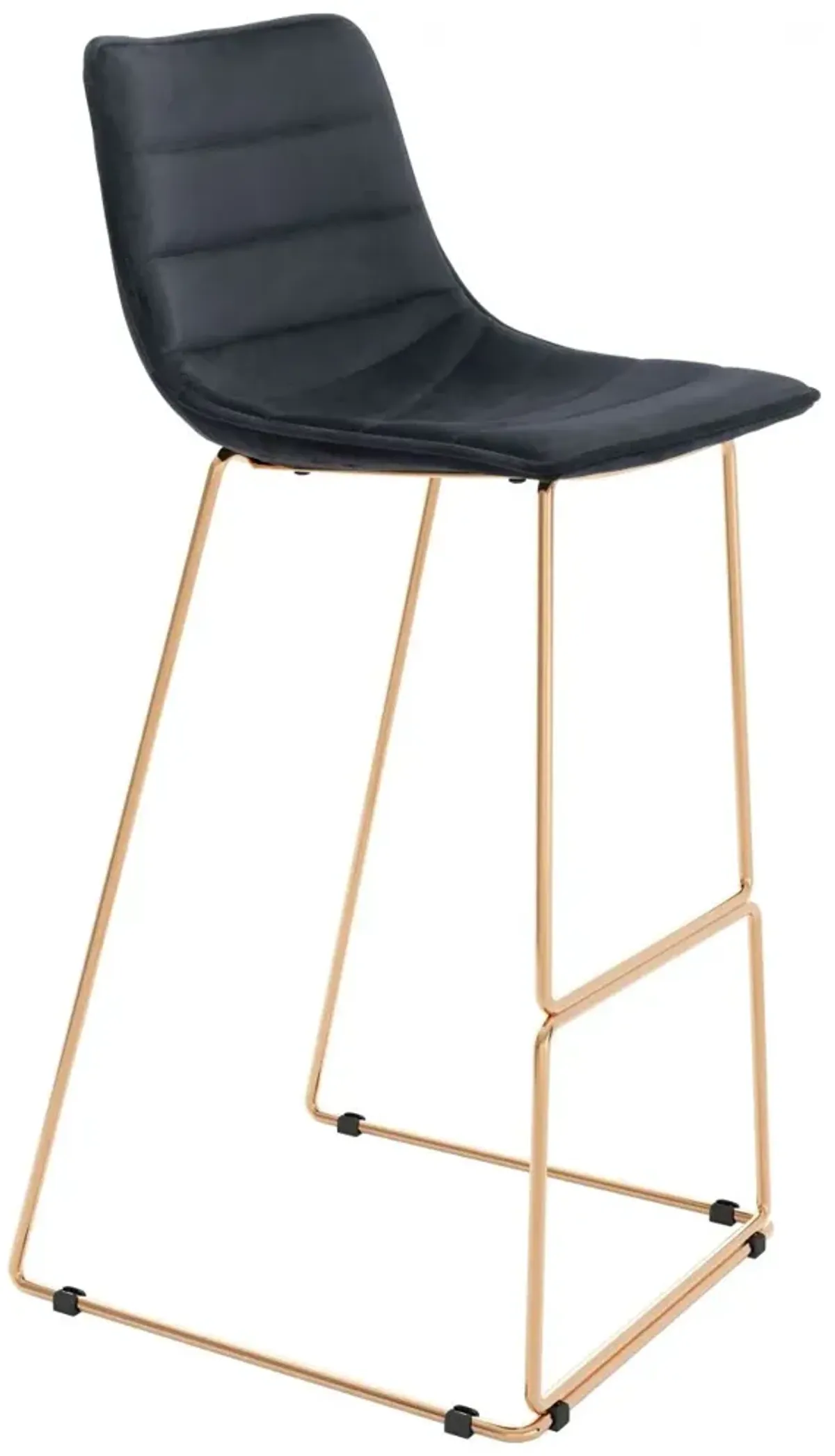 Adele Barstool (Set of 2) Black & Gold