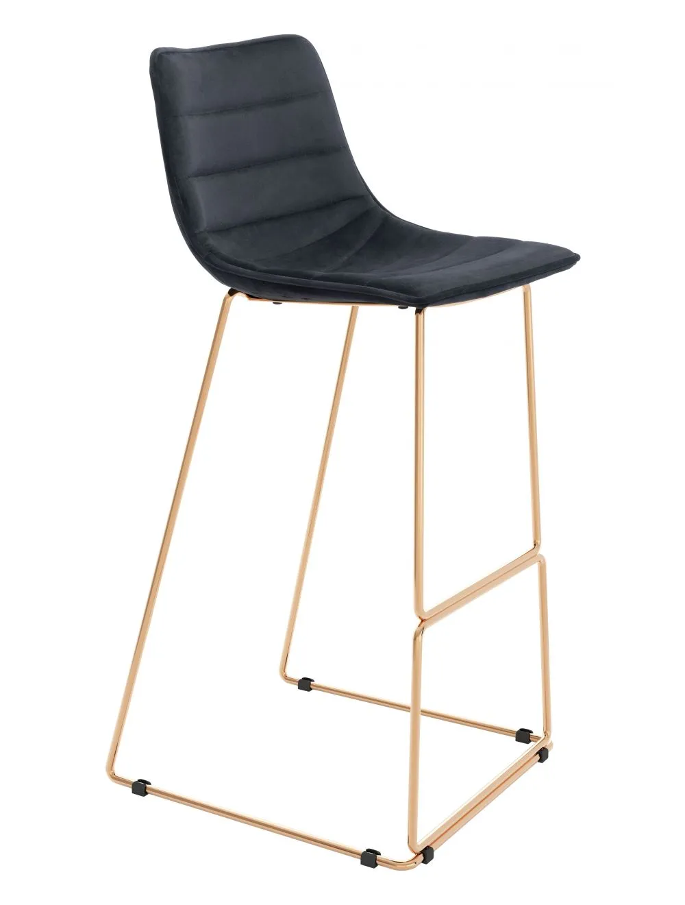 Adele Barstool (Set of 2) Black & Gold