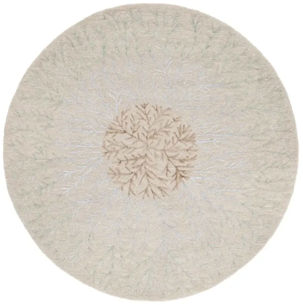 SOHO 257 BEIGE  6' x 6' Round Round Rug