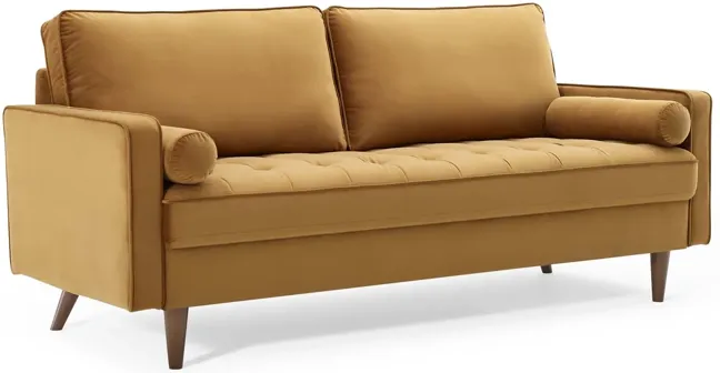 Valour Performance Velvet Sofa