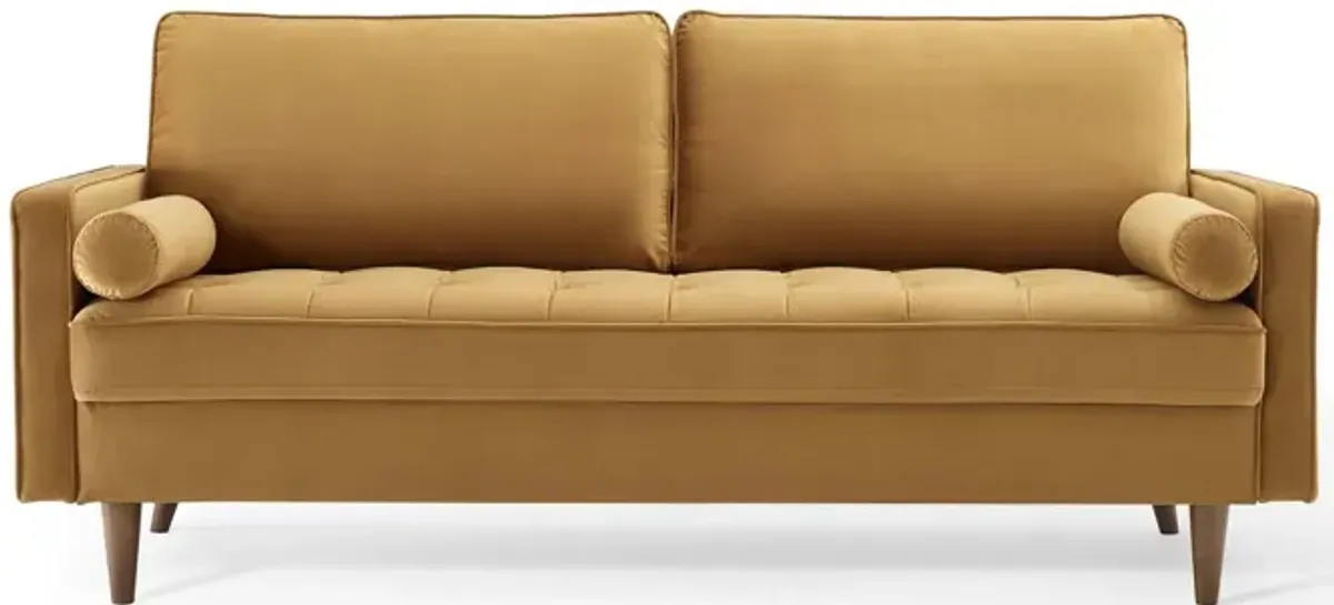 Valour Performance Velvet Sofa