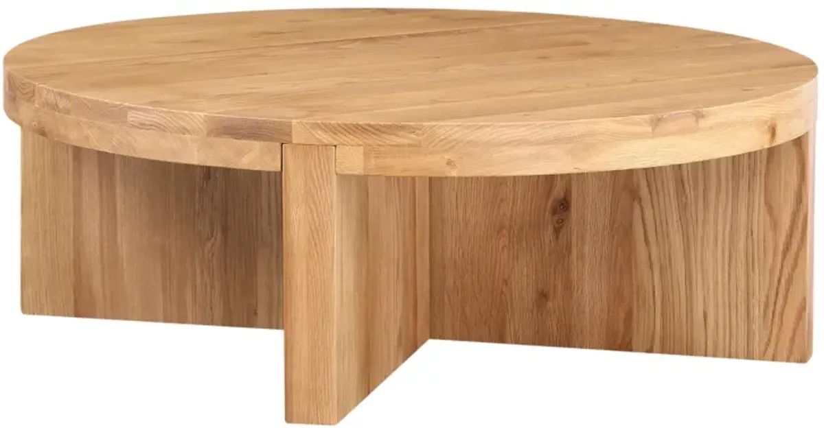 FOLKE ROUND COFFEE TABLE