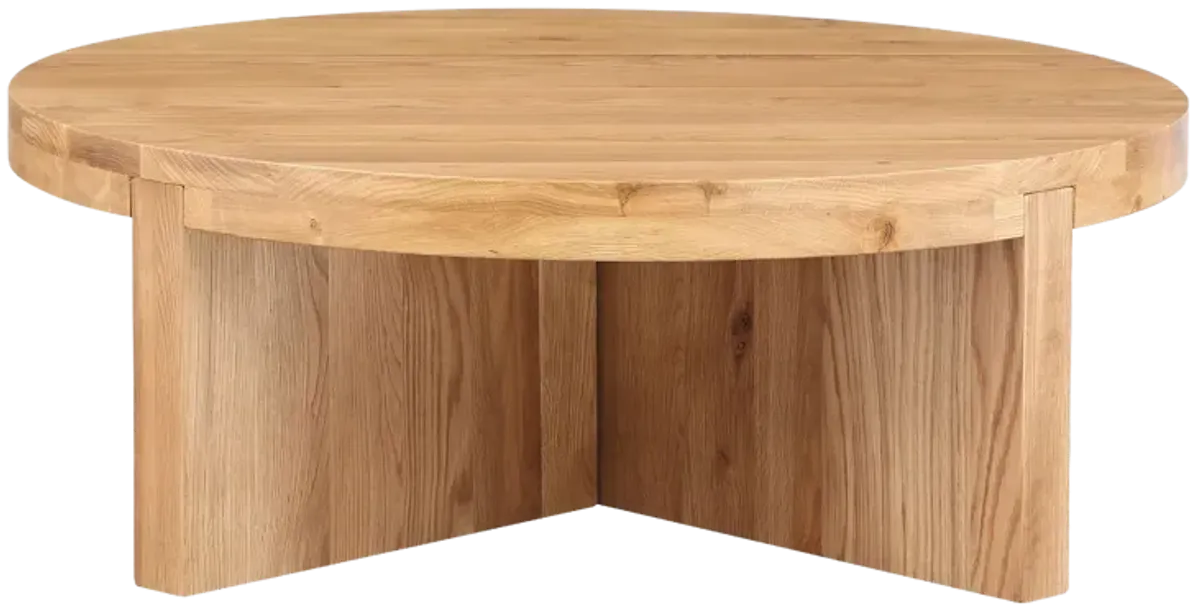 FOLKE ROUND COFFEE TABLE