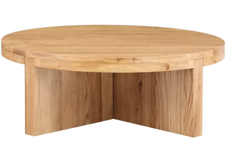 FOLKE ROUND COFFEE TABLE