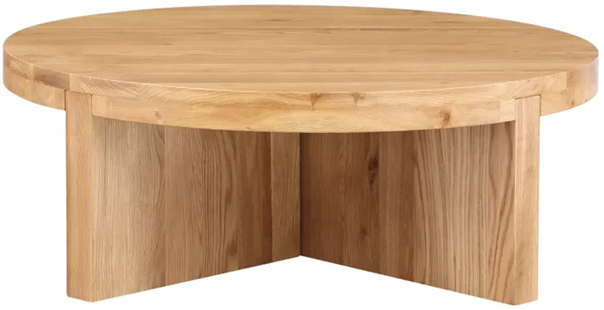 FOLKE ROUND COFFEE TABLE